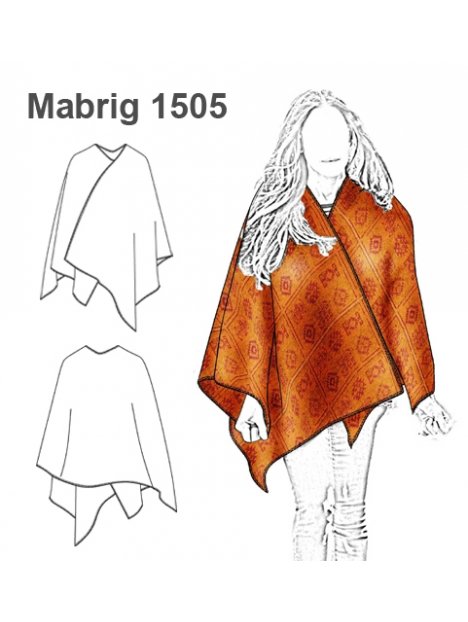 ABRIGO CAPA MUJER 1505