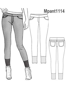 PANTALON LEGGINS MUJER 1114