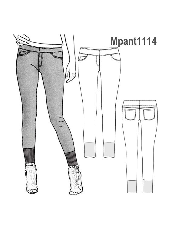 PANTALON LEGGINS MUJER 1114