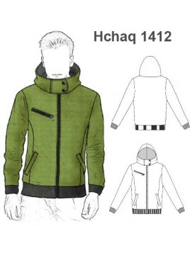 CHAQUETA CAPUCHÓN HOMBRE 1412