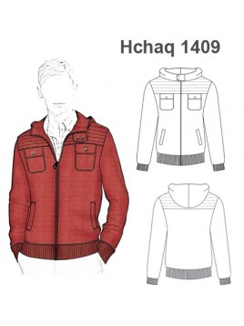 CHAQUETA CAPUCHÓN HOMBRE 1409