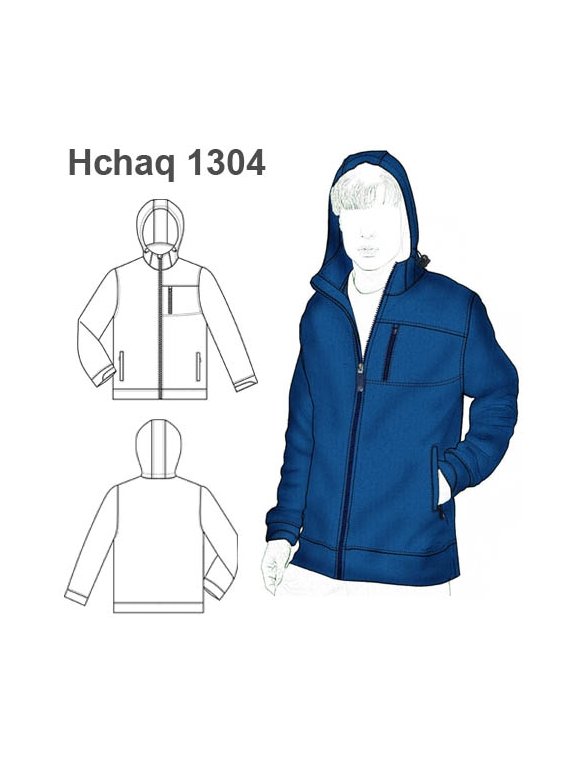 CHAQUETA SOFTSHELL HOMBRE 1304