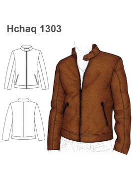 CHAQUETA CUELLO MAO HOMBRE 1303