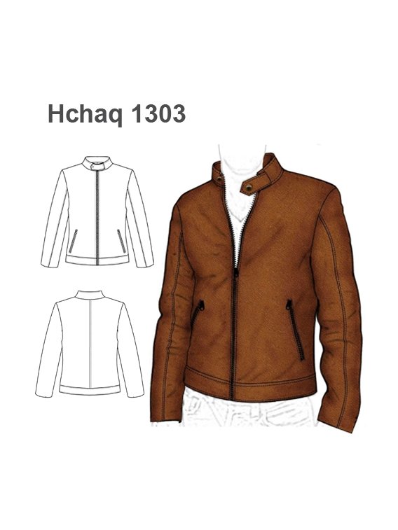 CHAQUETA CUELLO MAO HOMBRE 1303
