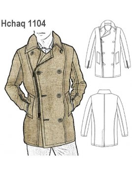 CHAQUETíñN CRUZADO HOMBRE CON FORRO INTER