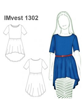 VESTIDO MULLET NIÑA 1302