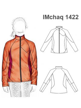 CHAQUETA MANGA RAGLAN NIÑA 1422