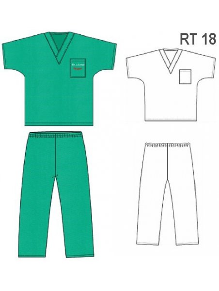 TRAJE PABELLON MEDICO RT 0918