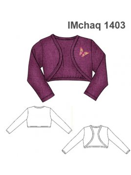 CHAQUETA BOLERO  NIÑA 1403