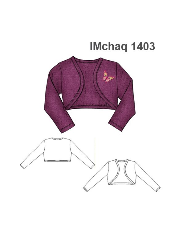 CHAQUETA BOLERO  NIÑA 1403
