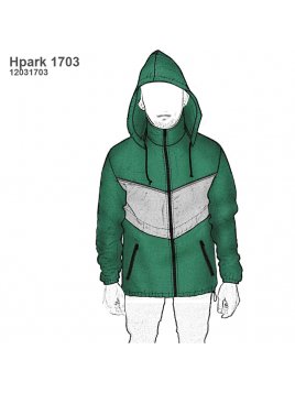 PARKA CORTAVIENTO HOMBRE 1703