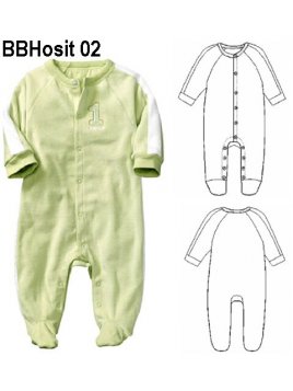 OSITO RAGLAND BEBE ABERTURA EN DELANTER