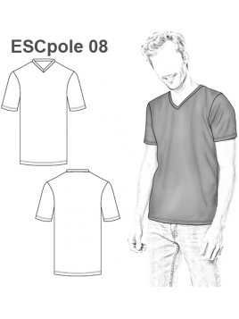 POLERA  BASICA ESCOLAR 0908