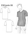 POLERA  BASICA ESCOLAR 0908