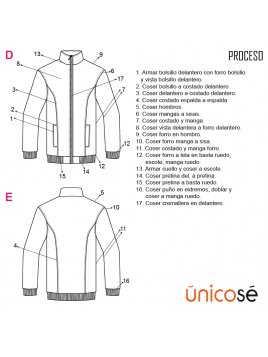 PARKA TRABAJO BOMBERO 1807