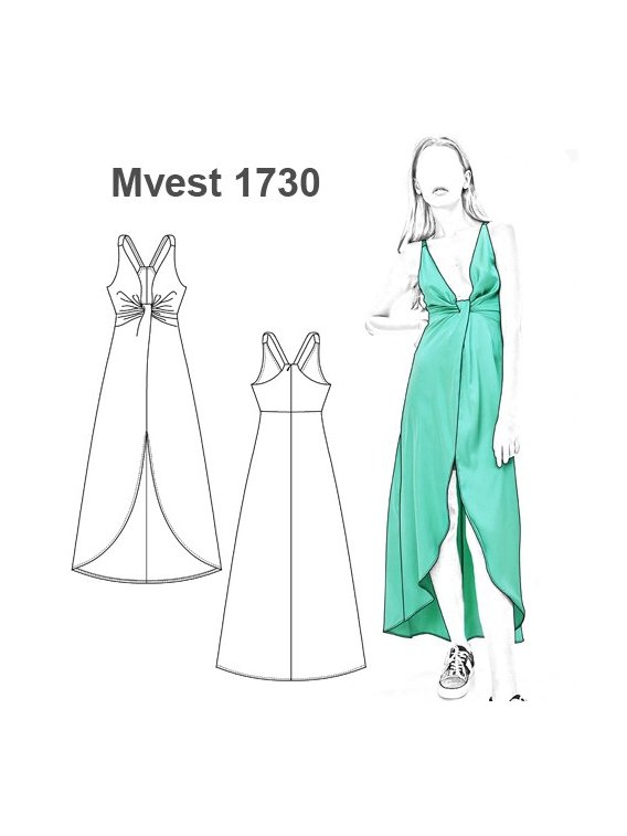 VESTIDO ESCOTADO