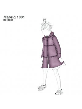 ABRIGO ACOLCHADO NIÑA 1801