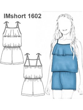 SHORT ENTERITO NIÑA 1602