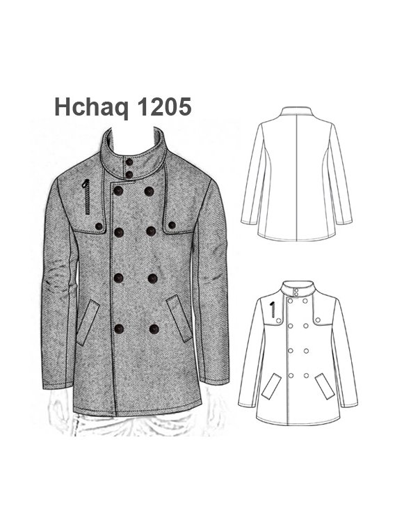 CHAQUETA CUELLO MAO HOMBRE 1205