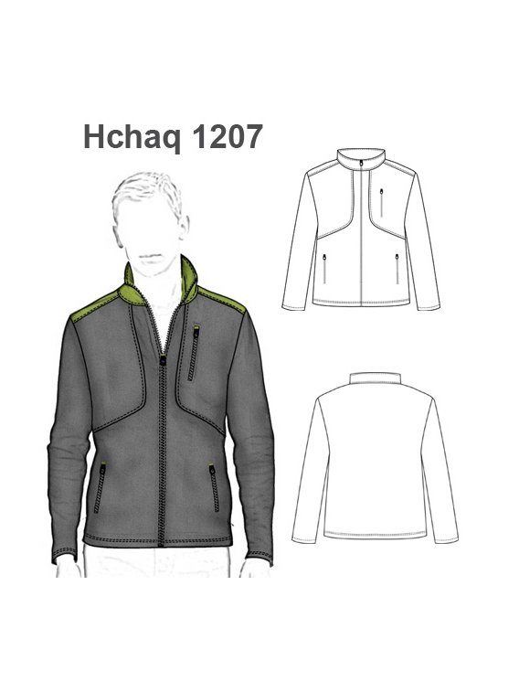 CHAQUETA SOFTSHELL HOMBRE 1207