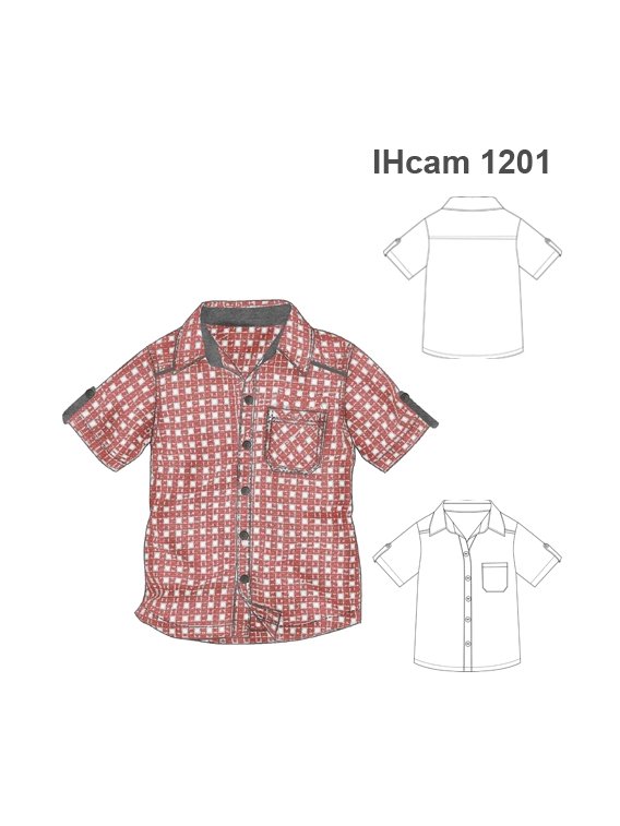 CAMISA CANESU NIÑO 1201