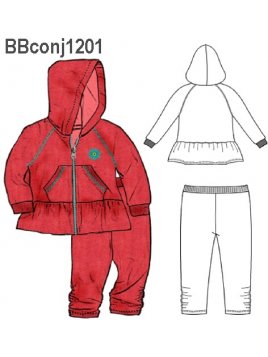 CONJUNTO BUZO BEBE 1201