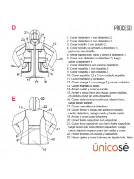 CHAQUETA PESPUNTES MUJER 1805