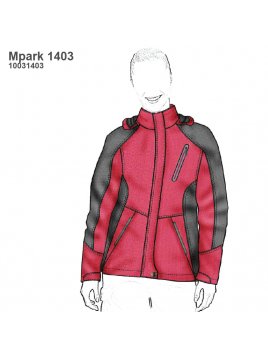 PARKA CORTES MUJER 1403