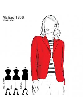 CHAQUETA BLAZER MUJER 1806
