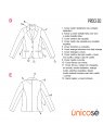 CHAQUETA BLAZER MUJER 1806