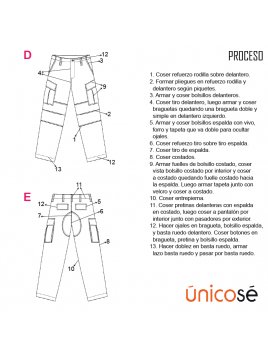 PANTALON CARGO RT 1809