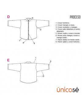 BLUSA CAMISERA OVERSIZE MUJER 1802