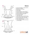TOP PEPLUM MUJER 1801