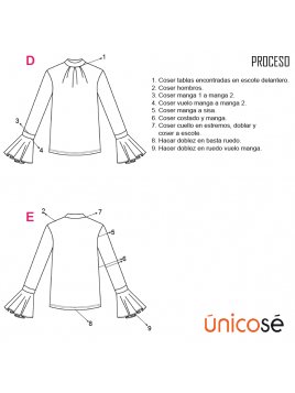 POLERA CUELLO ALTO MUJER 1802