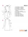 VESTIDO EVASE MUJER 1801