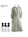 VESTIDO EVASE MUJER 1809