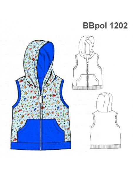 POLERON CHALECO BEBE 1202