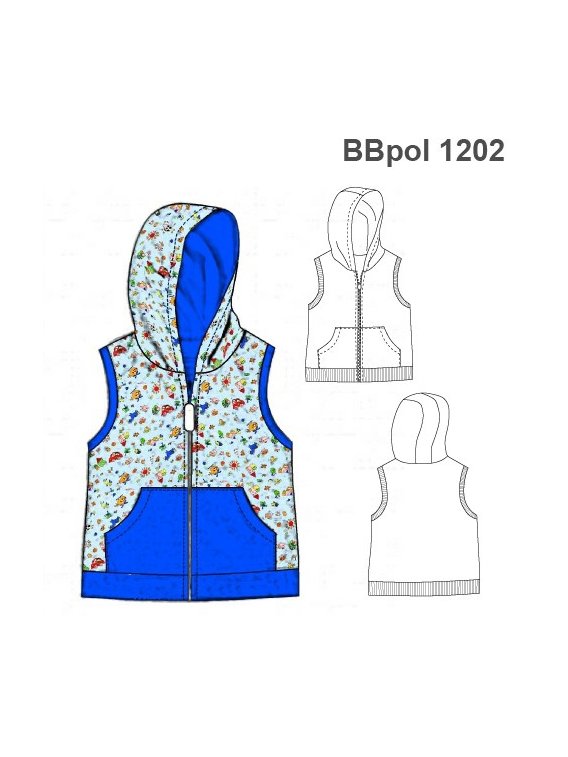 POLERON CHALECO BEBE 1202
