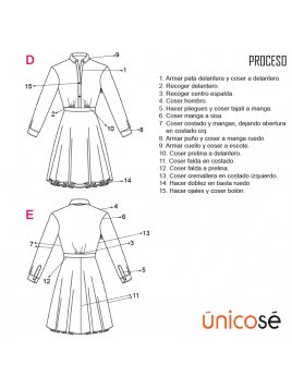 VESTIDO CAMISERO MUJER 1813