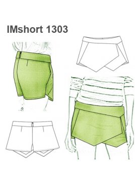 SHORT FALDA NIÑA 1303