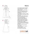 VESTIDO LARGO MUJER 1814