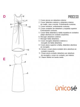 VESTIDO LARGO MUJER 1815