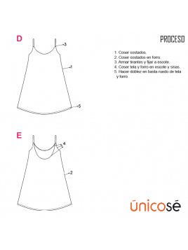 VESTIDO LENCERO MUJER 1817