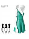 VESTIDO EVASE MUJER 1818