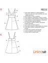 VESTIDO EVASE MUJER 1818