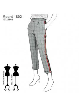 PANTALON BUZO URBANO MUJER 1802