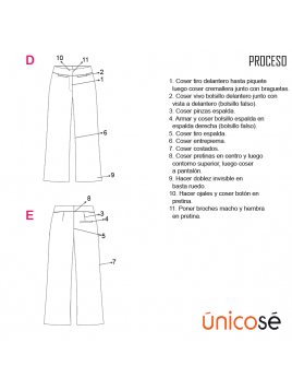 PANTALON CLASICO MUJER 1803