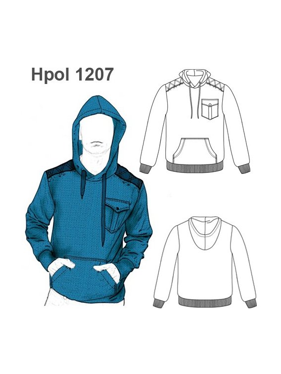 POLERON CANGURO HOMBRE 1207