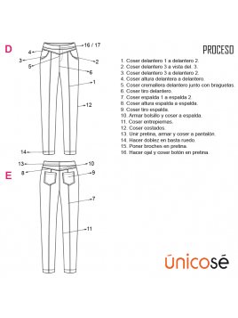 PANTALON AL TOBILLO MUJER 1804