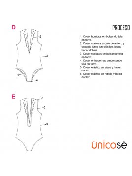 TRAJE DE BAÑO ENTERO MUJER 1802